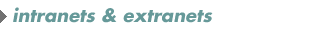 intranets & extranets
